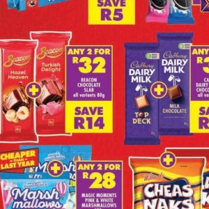 Chocolate at Shoprite