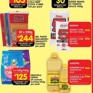 Pasta at Shoprite