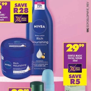 Body lotion nivea