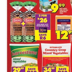 Bread at Shoprite