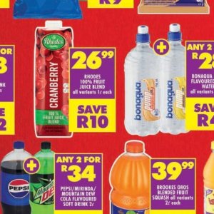 Juice at Shoprite