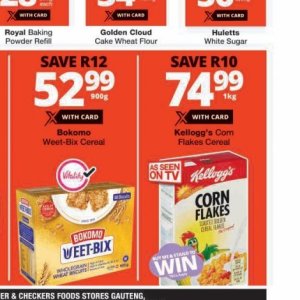 Cereal at Checkers