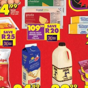 Cheese at Shoprite