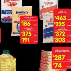 Sugar at Shoprite