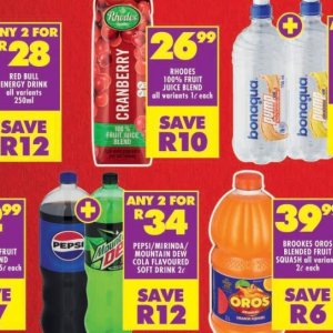 Juice at Shoprite