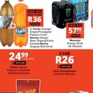 Fizzy drink at Checkers