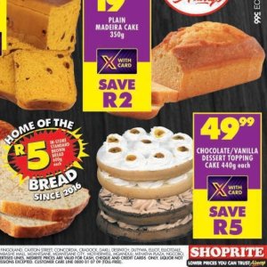 Dessert at Shoprite