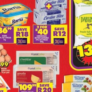 Butter at Shoprite