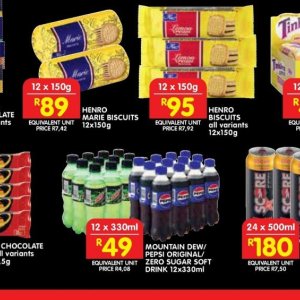 Biscuits at Shoprite