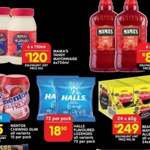 Mayonnaise at Shoprite