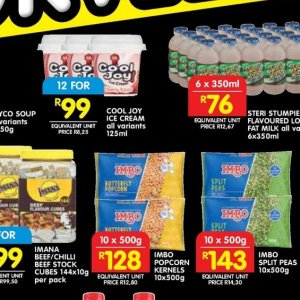 Ice cream at Shoprite