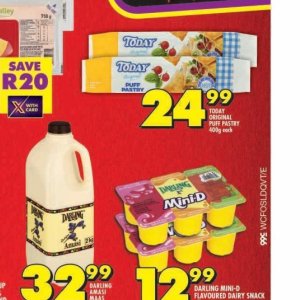 Puff pastry at Shoprite