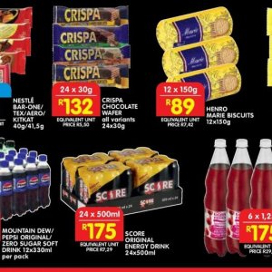 Wafer at Shoprite