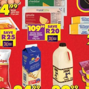 Cheese at Shoprite