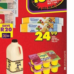 Puff pastry at Shoprite