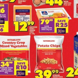 Cheese at Shoprite