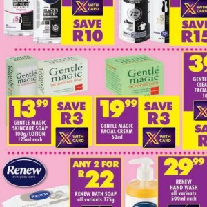 Soap nivea  at Shoprite