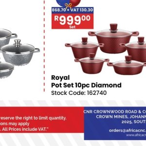 Pot at Africa Cash and Carry