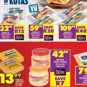 Cheese at Shoprite