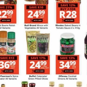 Olives at Checkers