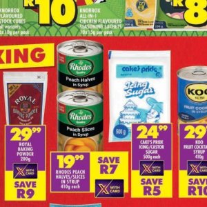 Syrup at Shoprite