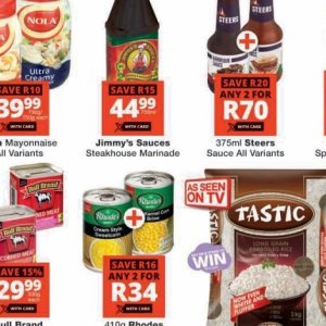 Marinade at Checkers