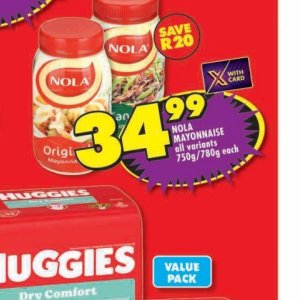 Mayonnaise at Shoprite