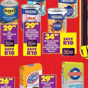 Cream at Shoprite
