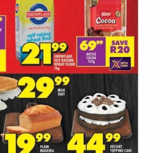 Dessert at Shoprite