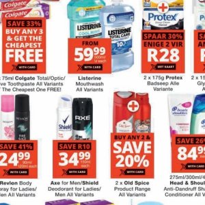 Mouthwash listerine  at Checkers