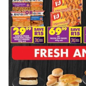 Burgers at Shoprite