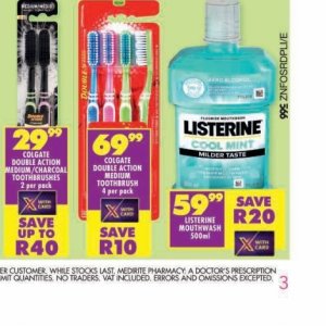 Mouthwash listerine