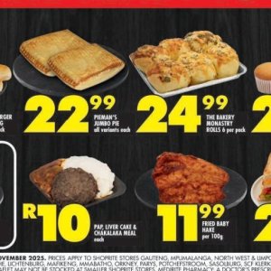 Pie at Shoprite