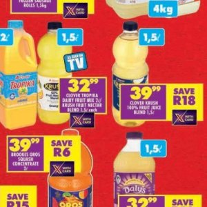 Juice at Shoprite