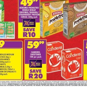 Sweetener at Shoprite