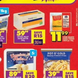 Cheese at Shoprite
