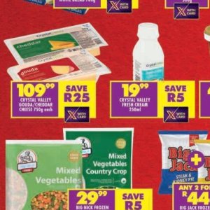 Cheese at Shoprite