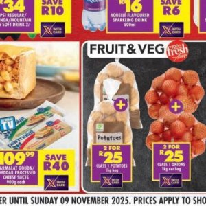 Potatoes at Shoprite
