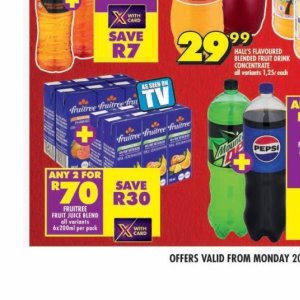Juice at Shoprite