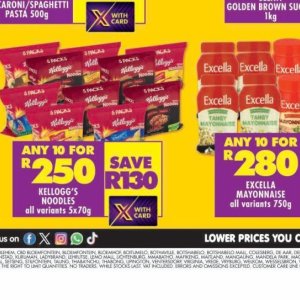 Kellogg's at Shoprite