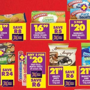 Biscuits at Shoprite