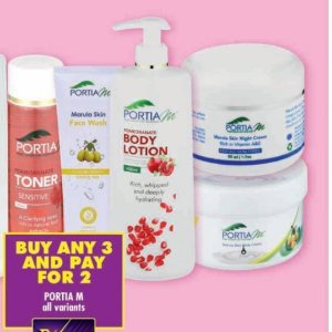 Body lotion at Shoprite