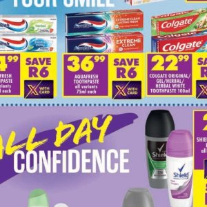 Toothpaste aquafresh