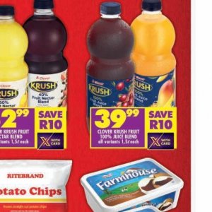 Juice at Shoprite