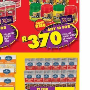 Peanut butter at Shoprite