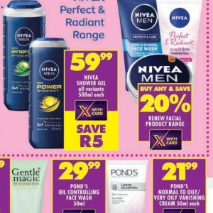 Shower gel nivea