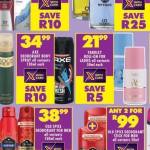 Axe at Shoprite