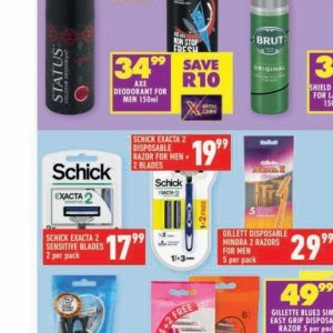 Razor bic BIC at Shoprite