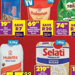 Peanut butter at Shoprite