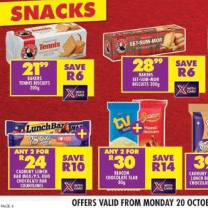 Chocolate at Shoprite